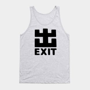 Exit Sign Rave Tank Top